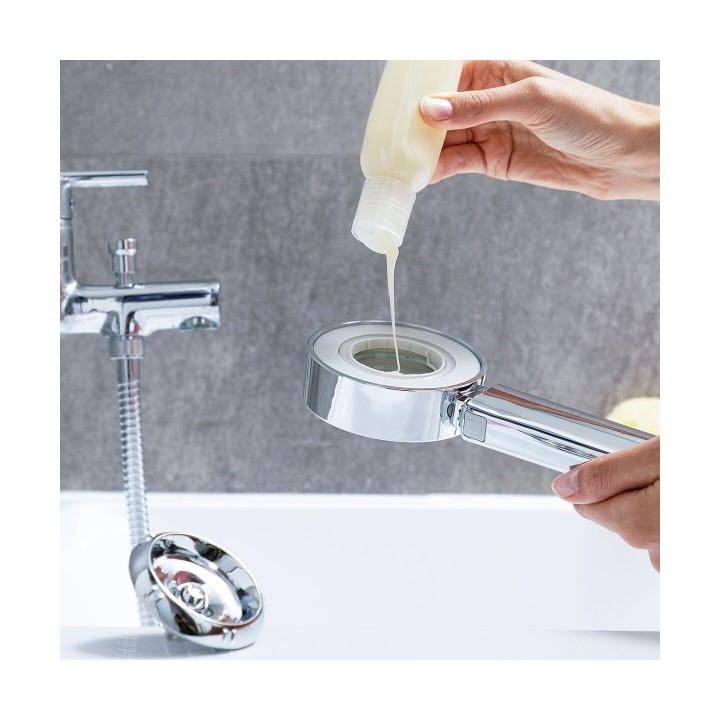 Double Pommeau de Douche avec Distributeur 3 en 1 Xawara InnovaGoods