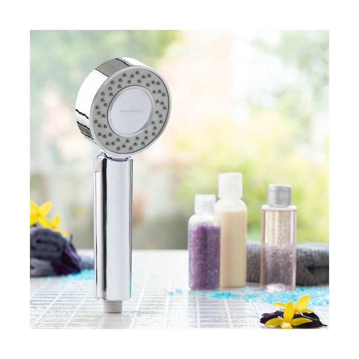 Double Pommeau de Douche avec Distributeur 3 en 1 Xawara InnovaGoods