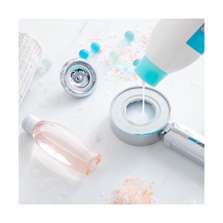 Double Pommeau de Douche avec Distributeur 3 en 1 Xawara InnovaGoods