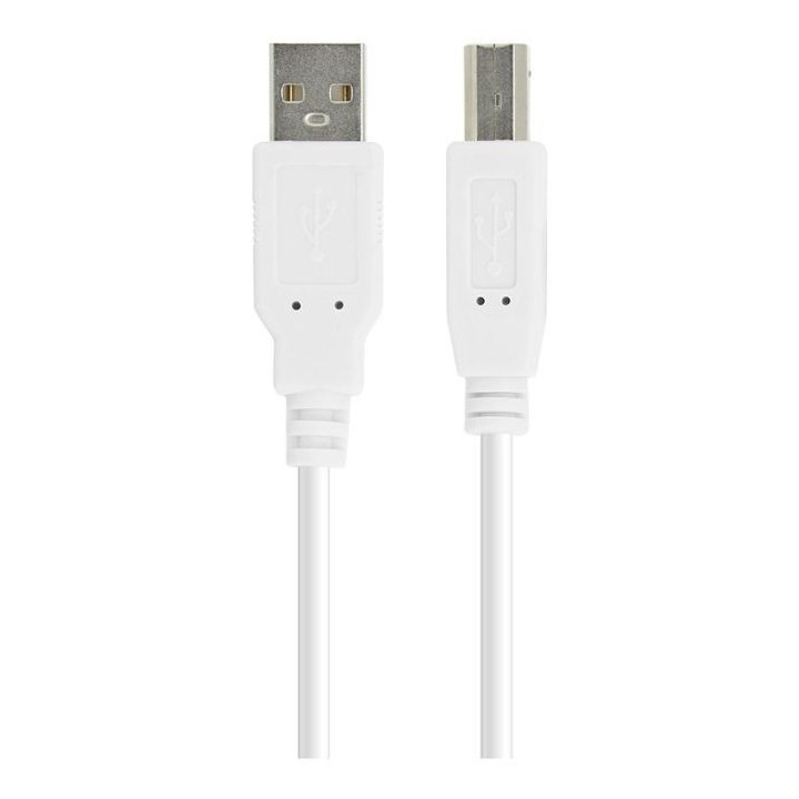 Câble imprimante USB 2.0 EDENWOOD blanc 2m