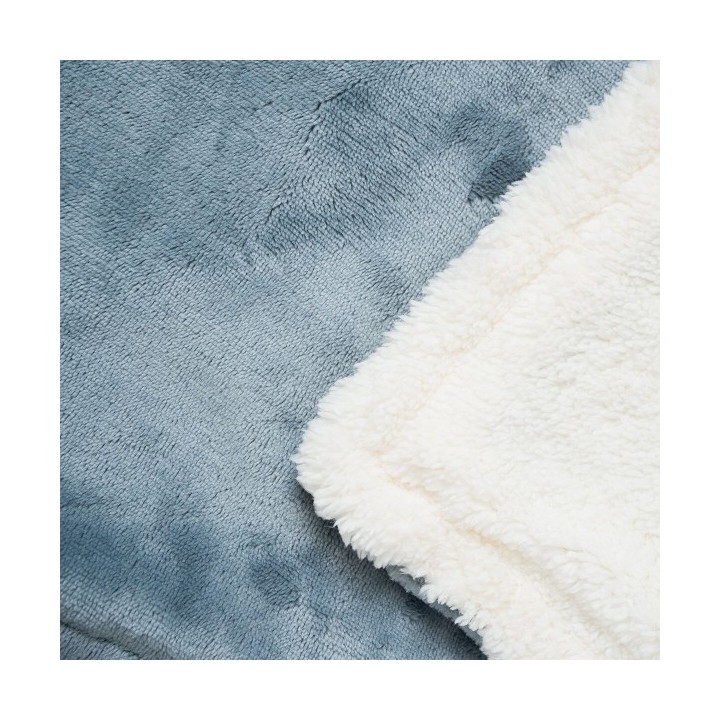 Couverture Chauffante Heklet InnovaGoods Blanc Gris 130 x 180 cm 160 W