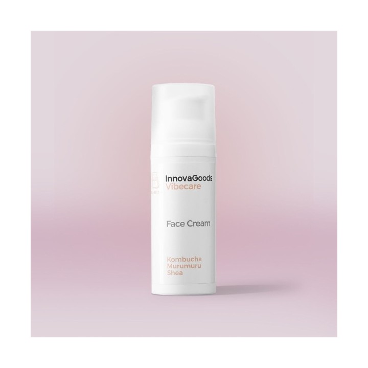 Crème Hydratante pour le Visage Kombucha Vibecare InnovaGoods 50 ml