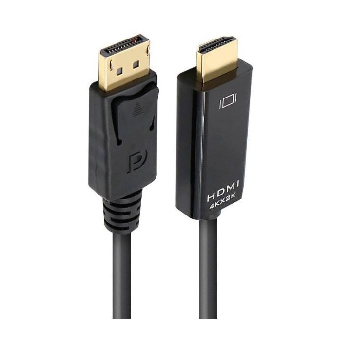 Câble APM HDMI 1.4 / DISPLAYPORT 1.2 4K