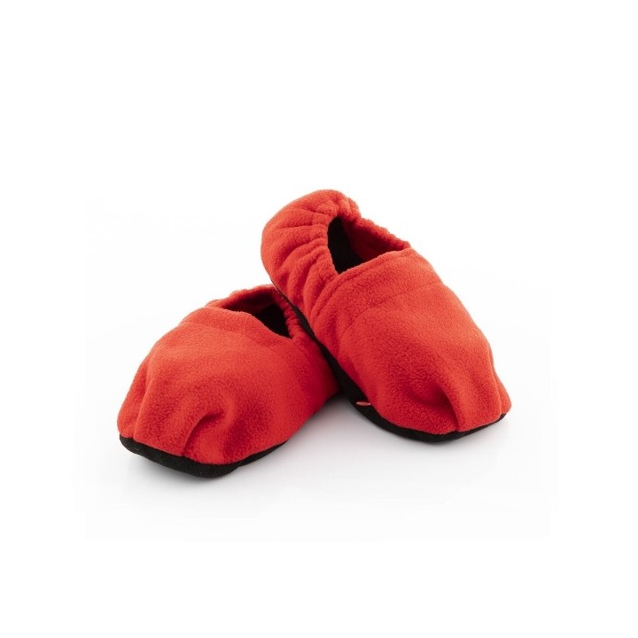 Chaussons Chauffants Micro ondes InnovaGoods Rouge