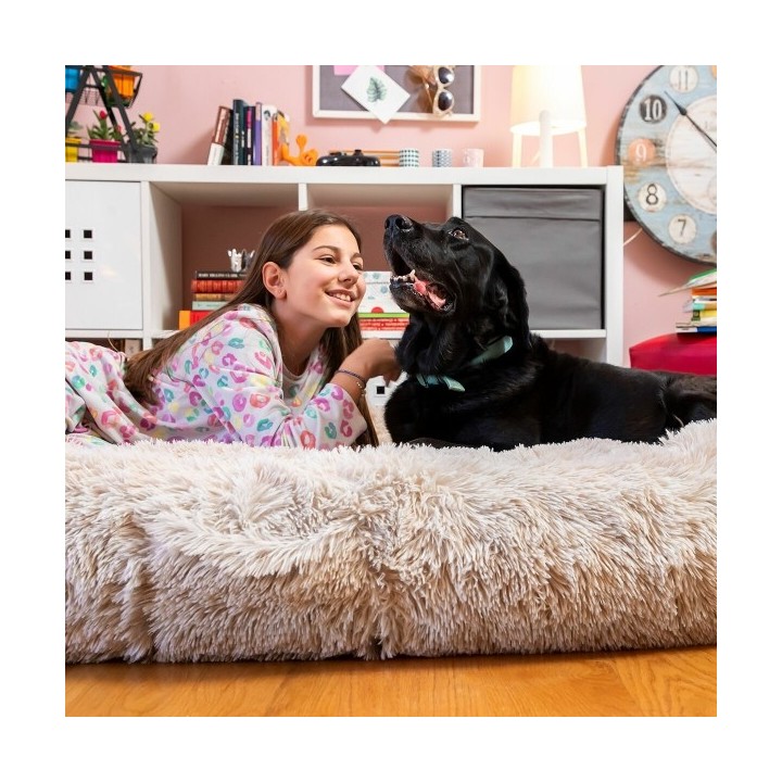 Lit de Chien pour Humains | Human Dog Bed XXL InnovaGoods Beige