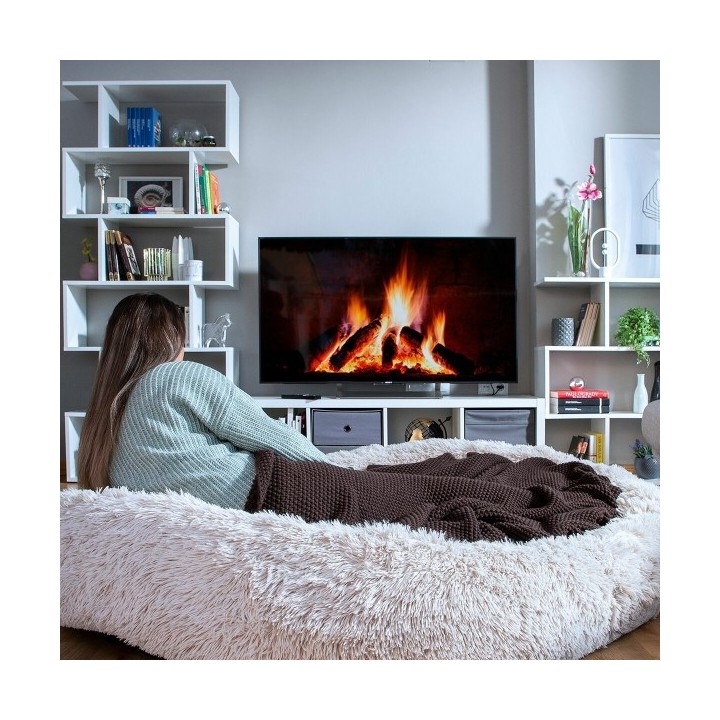 Lit de Chien pour Humains | Human Dog Bed XXL InnovaGoods Beige