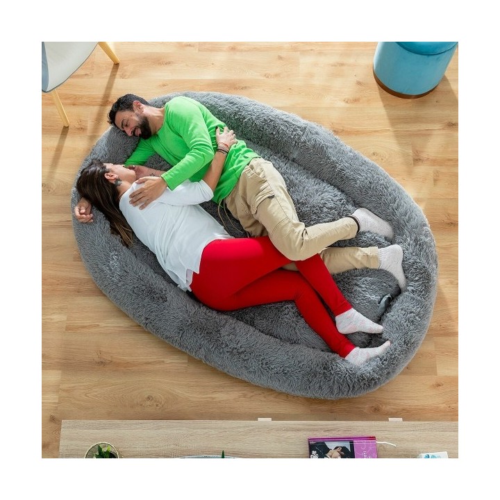 Lit de Chien pour Humains | Human Dog Bed XXL InnovaGoods Grey