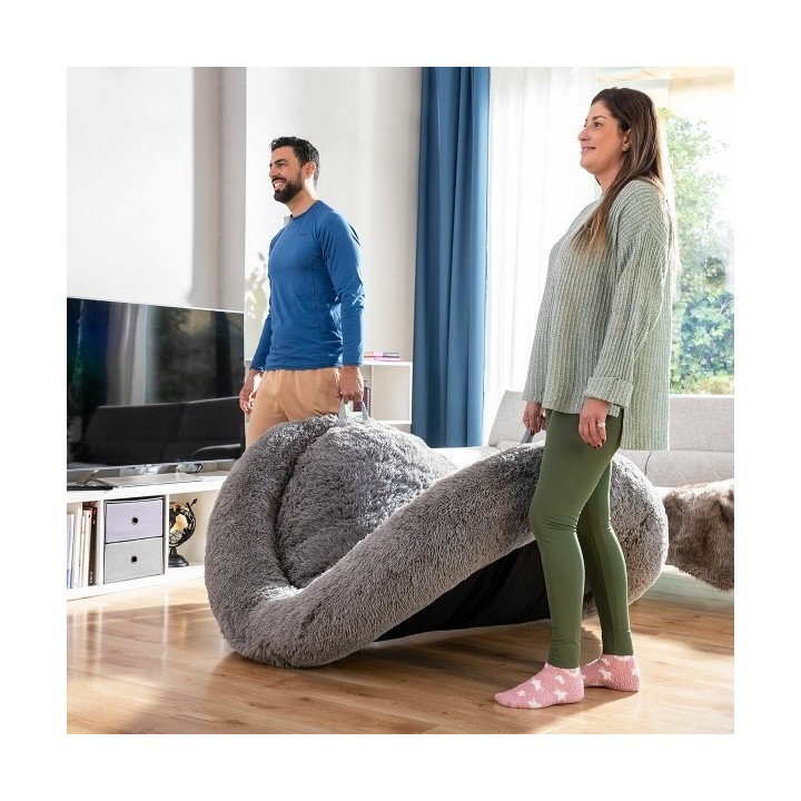 Lit de Chien pour Humains | Human Dog Bed XXL InnovaGoods Grey