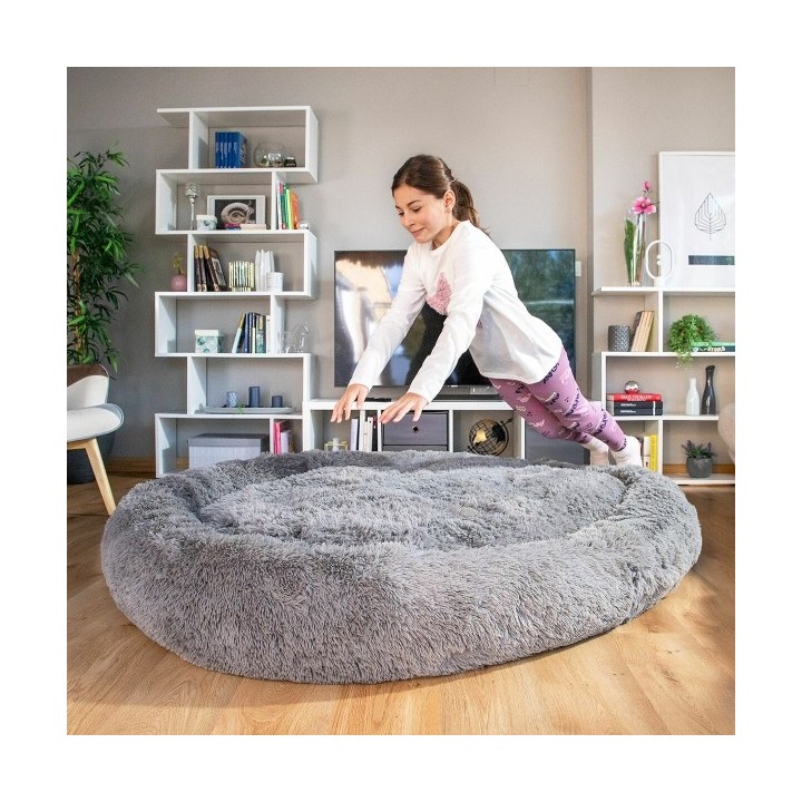 Lit de Chien pour Humains | Human Dog Bed XXL InnovaGoods Grey