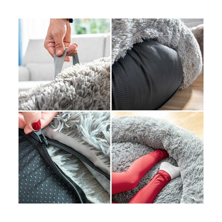 Lit de Chien pour Humains | Human Dog Bed XXL InnovaGoods Grey