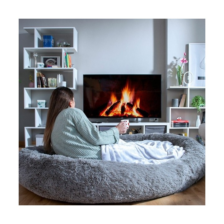 Lit de Chien pour Humains | Human Dog Bed XXL InnovaGoods Grey