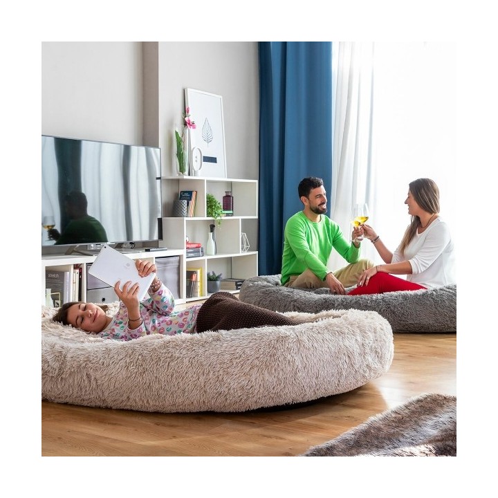 Lit de Chien pour Humains | Human Dog Bed XXL InnovaGoods Grey