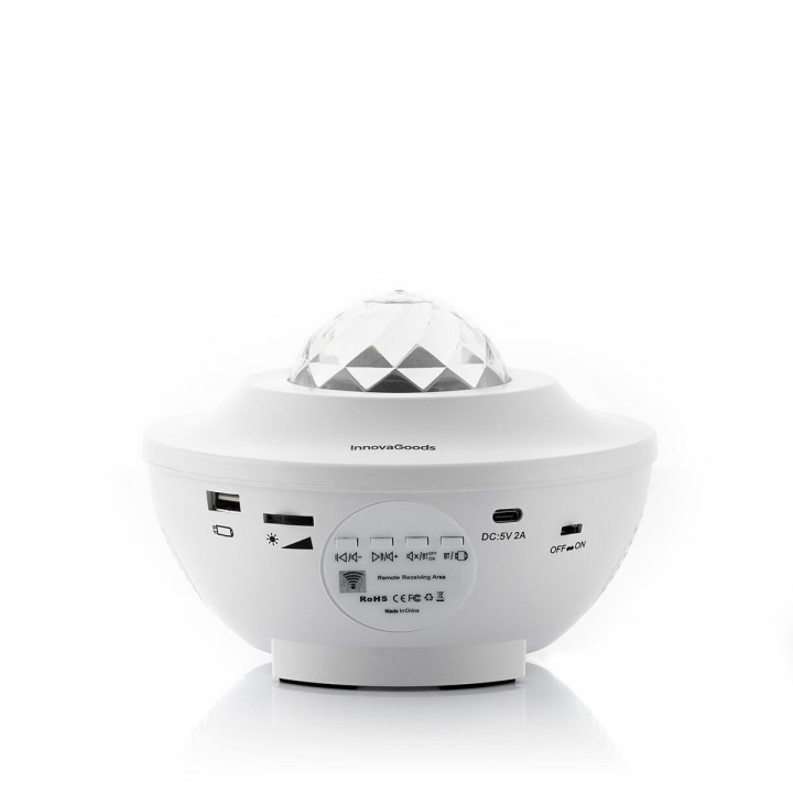 Projecteur d'Étoiles LED avec Haut parleur Sedlay InnovaGoods