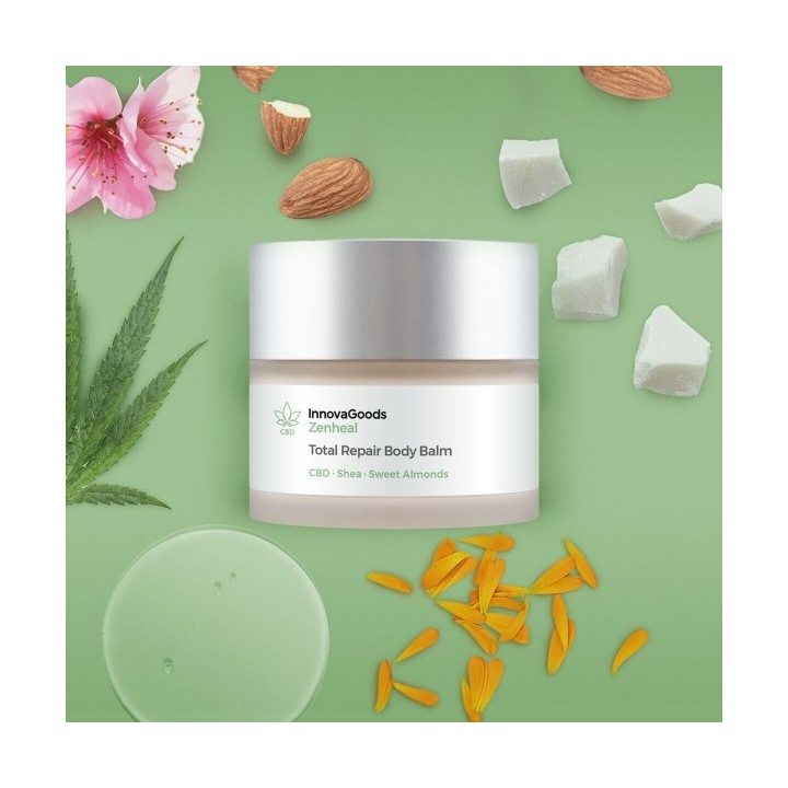 Baume Réparateur Corporel CBD Zenheal InnovaGoods 50 ml