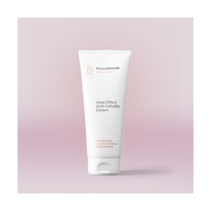 Crème Anti cellulite à Effet Chaud Kombucha Vibewarm InnovaGoods 200 ml