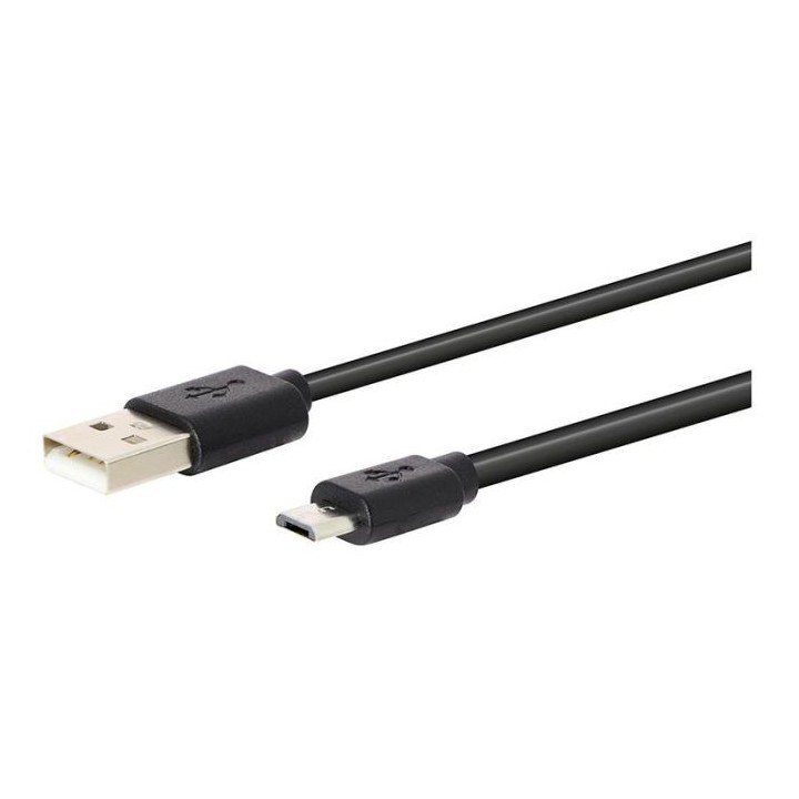 CABLE DE CHARGE HIGH ONE 1M NOIR MICRO USB