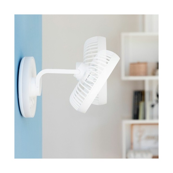 Ventilateur de Bureau Rechargeable avec LED FanLed InnovaGoods Ø6,6'' 4000 mAh