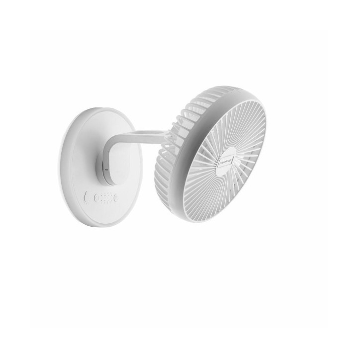 Ventilateur de Bureau Rechargeable avec LED FanLed InnovaGoods Ø6,6'' 4000 mAh