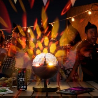 Projecteur LED Rechargeable avec Haut parleur Istarlyt InnovaGoods