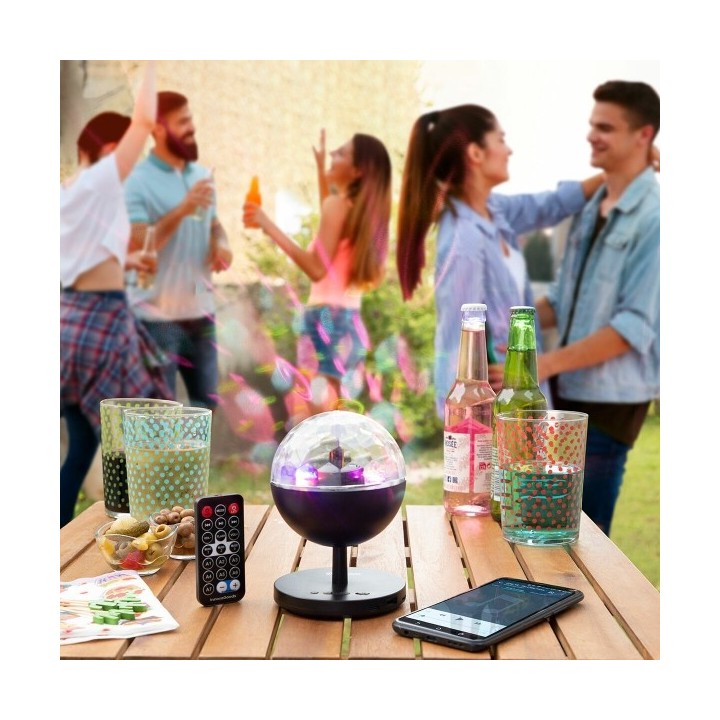 Projecteur LED Rechargeable avec Haut parleur Istarlyt InnovaGoods