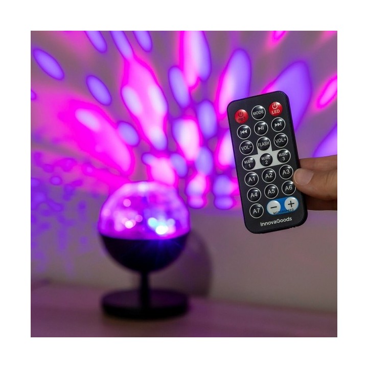 Projecteur LED Rechargeable avec Haut parleur Istarlyt InnovaGoods