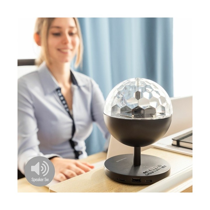 Projecteur LED Rechargeable avec Haut parleur Istarlyt InnovaGoods