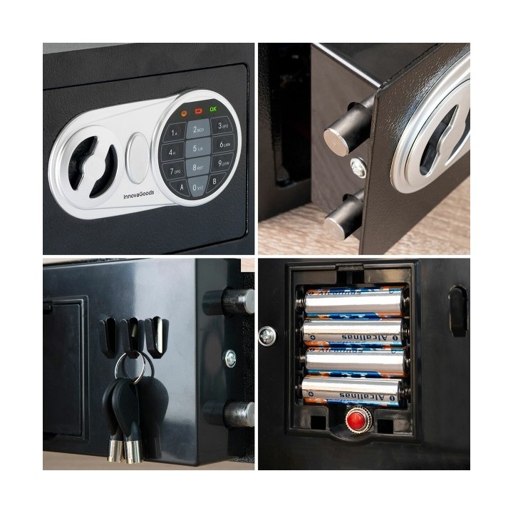 Coffre fort avec Serrure Électronique Safeck InnovaGoods