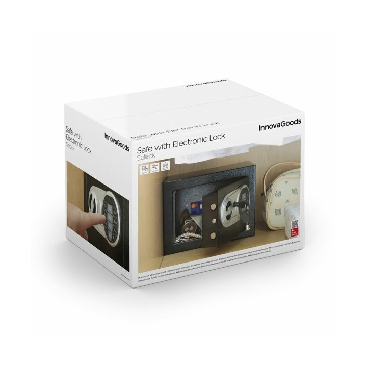 Coffre fort avec Serrure Électronique Safeck InnovaGoods