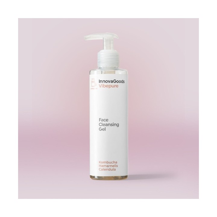 Gel nettoyant visage Kombucha Vibepure InnovaGoods 200 ml