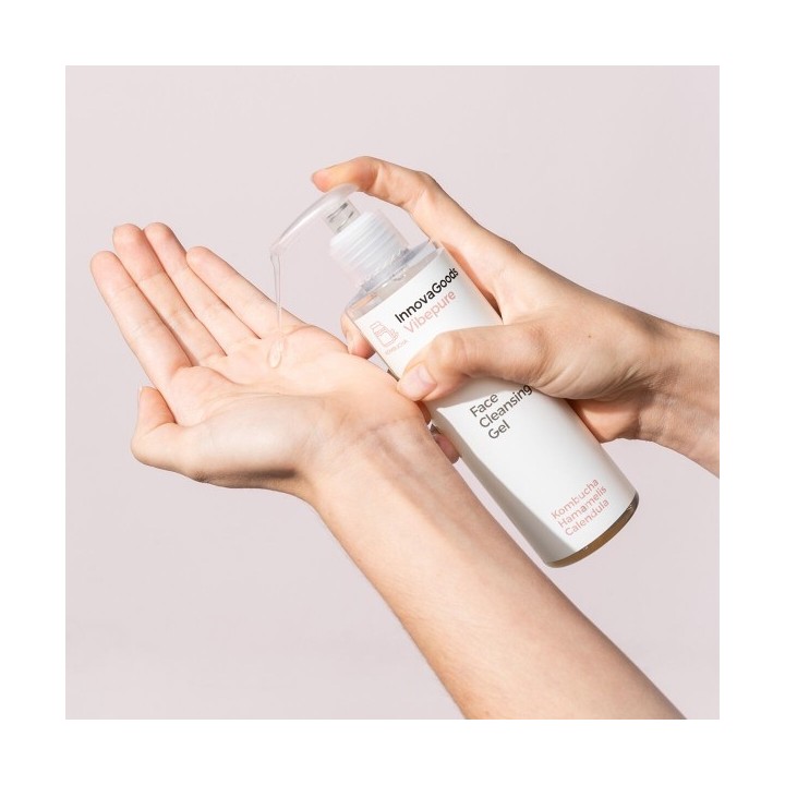 Gel nettoyant visage Kombucha Vibepure InnovaGoods 200 ml