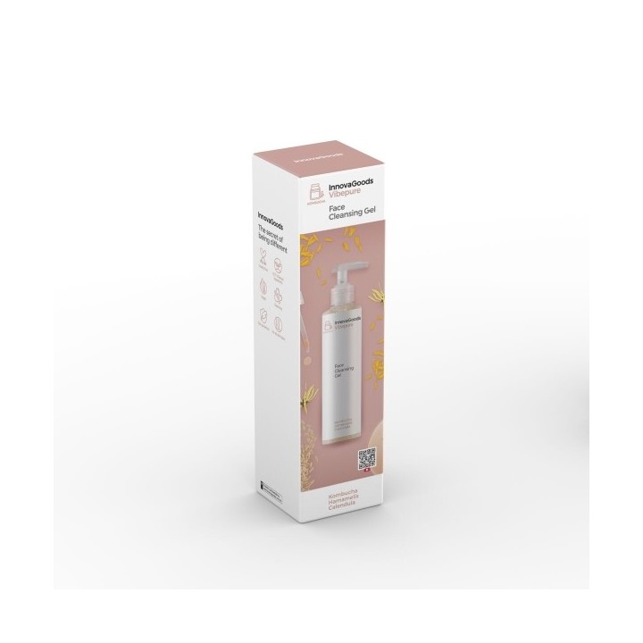Gel nettoyant visage Kombucha Vibepure InnovaGoods 200 ml
