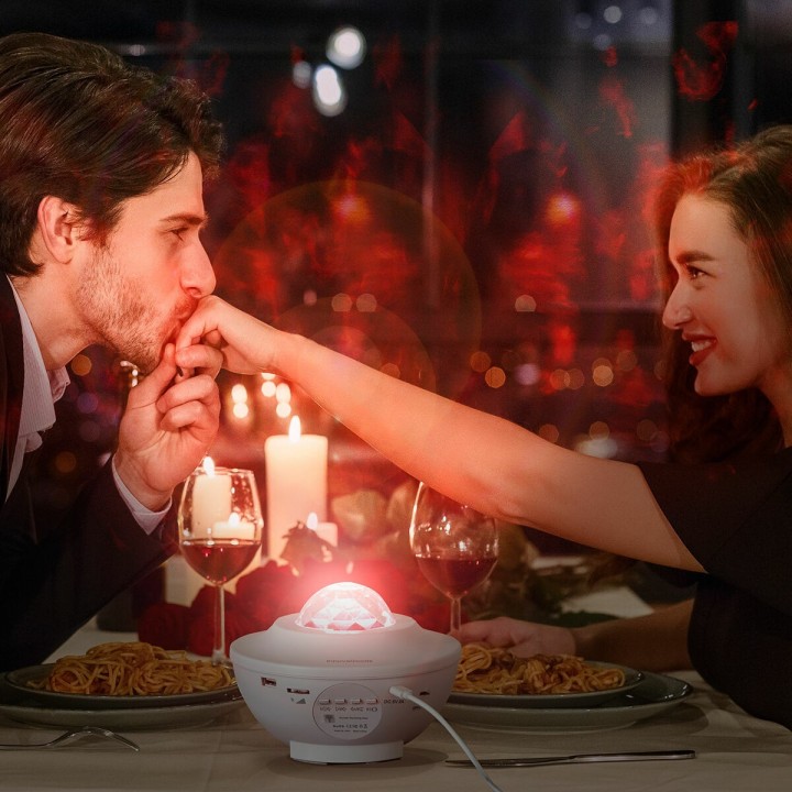 Projecteur d'Étoiles LED avec Haut parleur Sedlay InnovaGoods