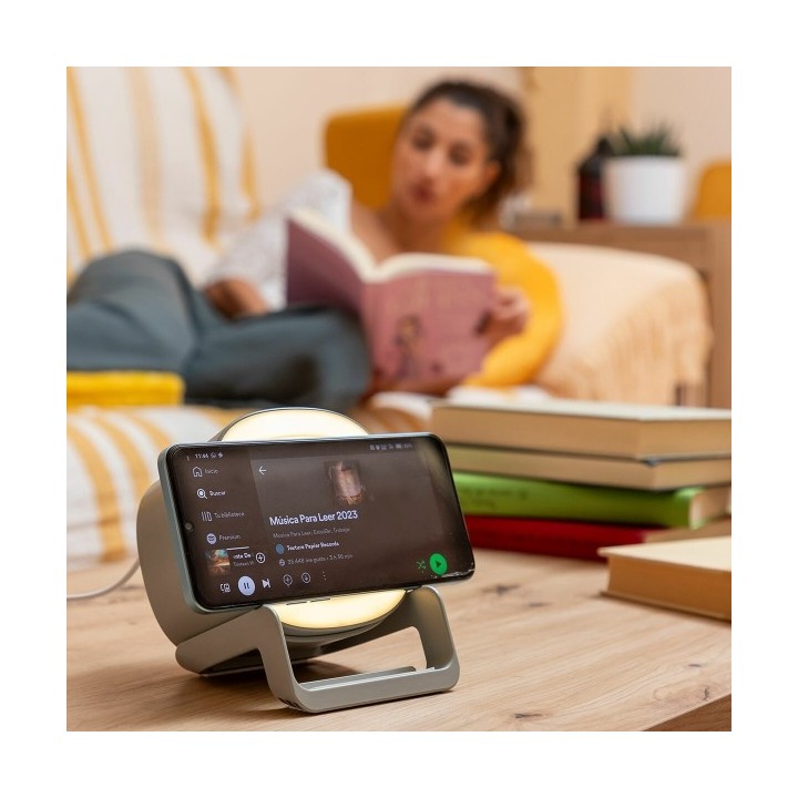 Haut Parleur Chargeur Sans fil avec LED Souwis InnovaGoods