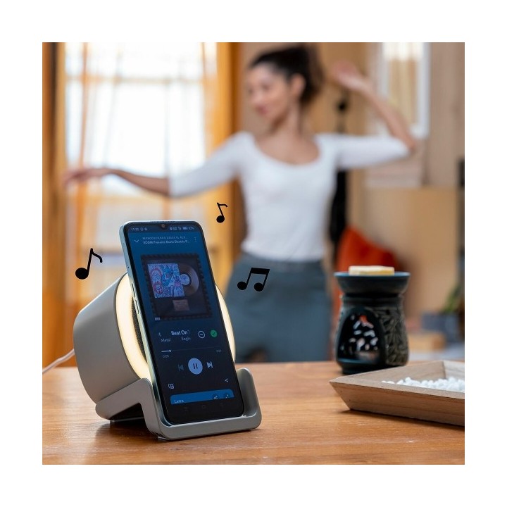 Haut Parleur Chargeur Sans fil avec LED Souwis InnovaGoods