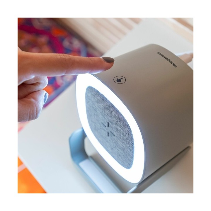 Haut Parleur Chargeur Sans fil avec LED Souwis InnovaGoods