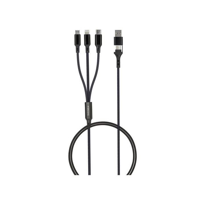 Câble de charge SEDEA 3 en 1 usb c et a vers usb c light