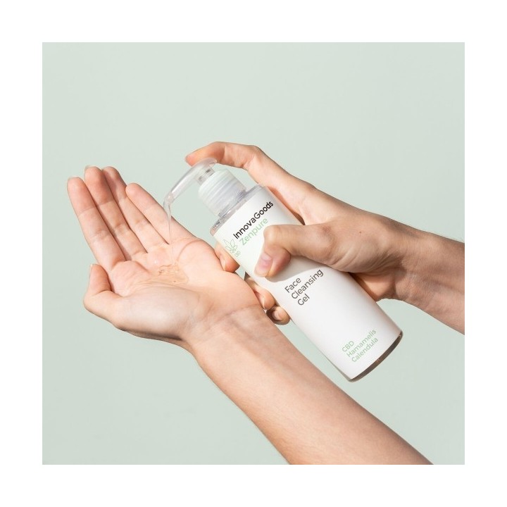 Gel nettoyant visage CBD Zenpure InnovaGoods 200 ml