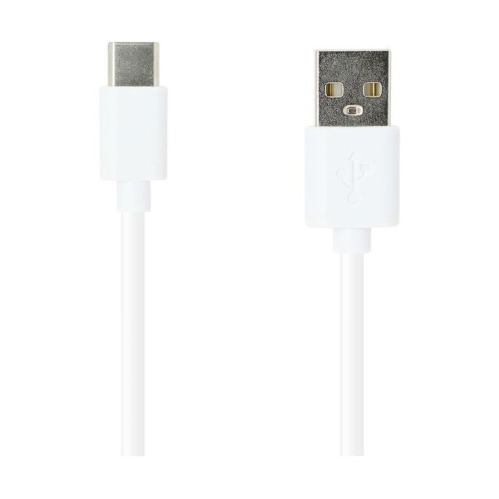 CABLE USB C EDENWOOD 2,5M BLANC