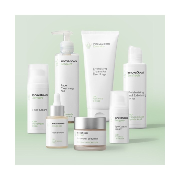 Pack Routine Visage et Corps CBD InnovaGoods