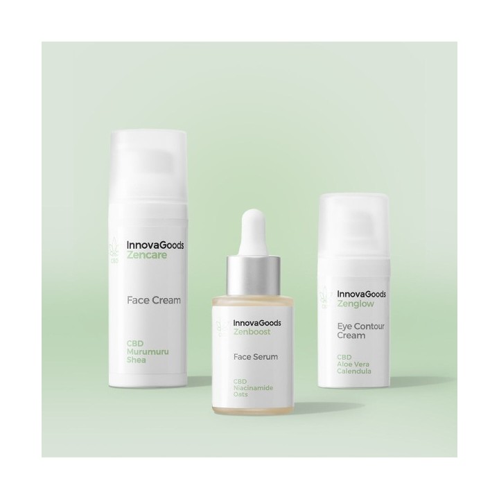 Pack Hydratation Visage CBD InnovaGoods