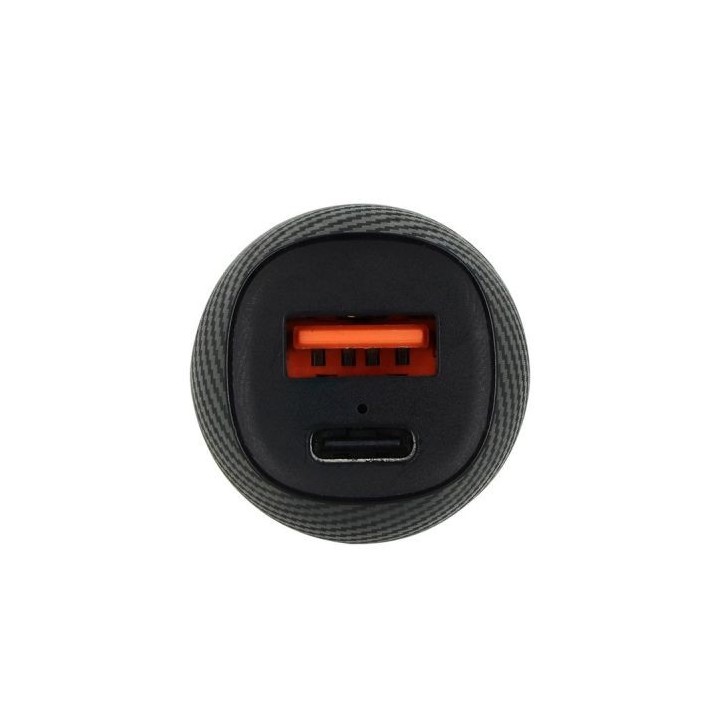 Chargeur allume cigare 51W EDENWOOD usb A et usb C NOIR