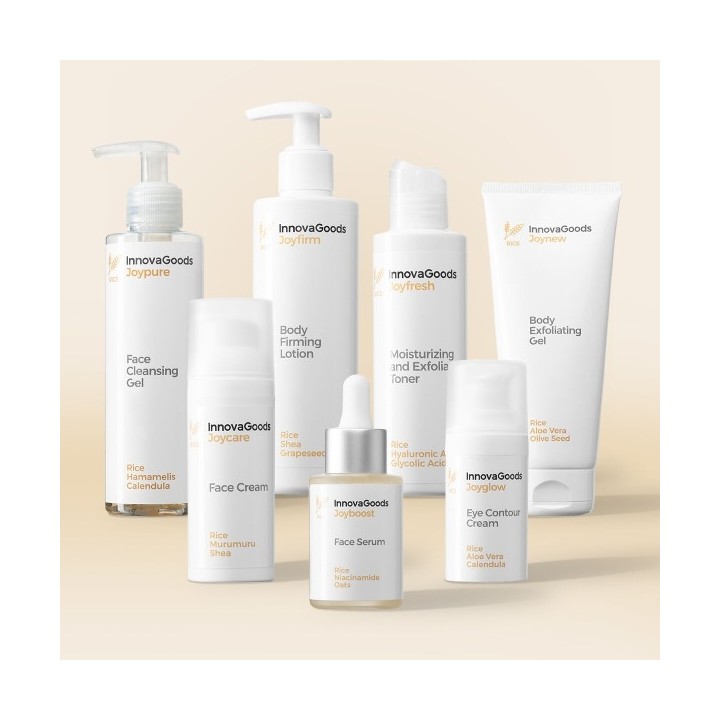 Pack Routine Visage et Corps Rice InnovaGoods