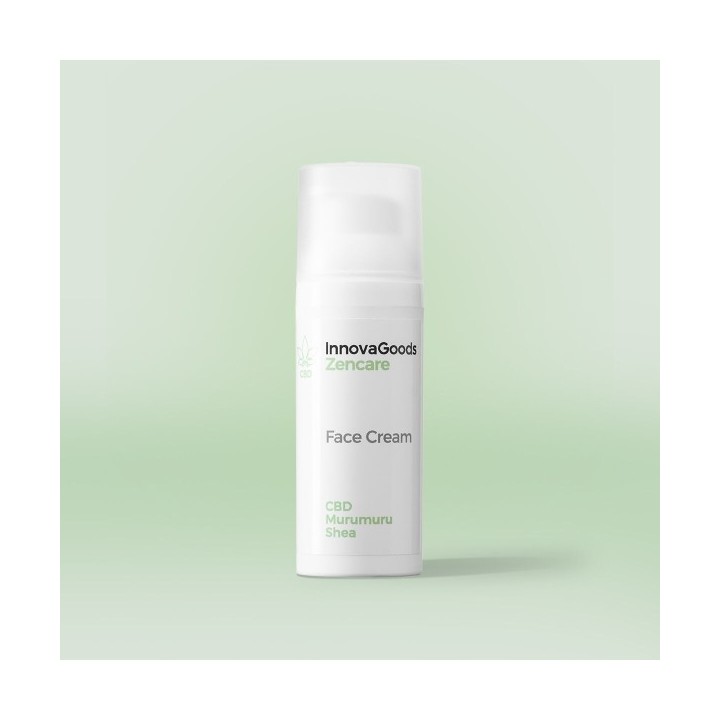 Crème Hydratante pour le Visage CBD Zencare InnovaGoods 50 ml