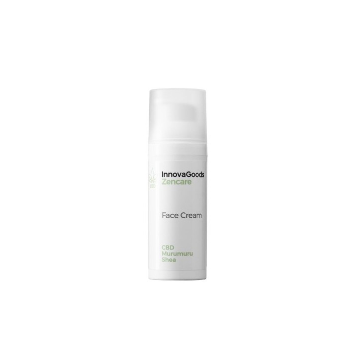 Crème Hydratante pour le Visage CBD Zencare InnovaGoods 50 ml