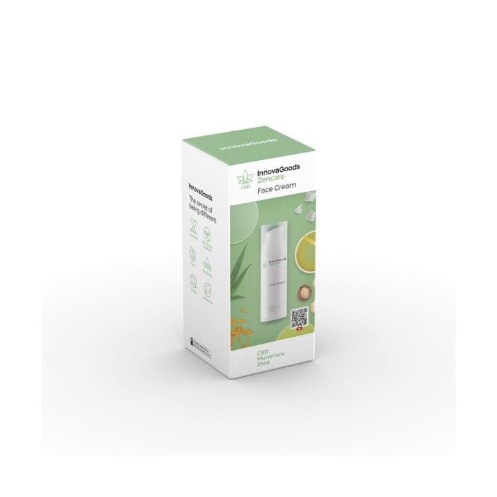 Crème Hydratante pour le Visage CBD Zencare InnovaGoods 50 ml