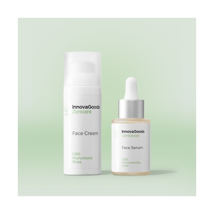 Pack Duo Hydratation Visage CBD InnovaGoods