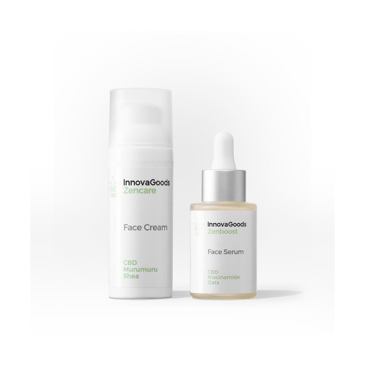 Pack Duo Hydratation Visage CBD InnovaGoods