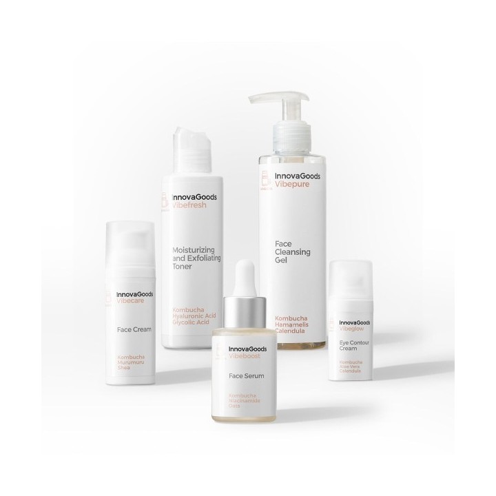 Pack Routine Visage Kombucha InnovaGoods