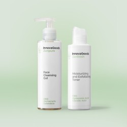 Pack Duo Nettoyage Visage CBD InnovaGoods