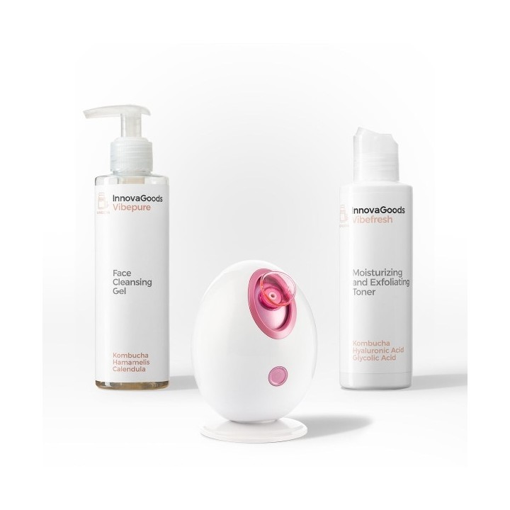Pack Traitement Nettoyage en Profondeur Visage Kombucha InnovaGoods .